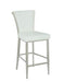 Contemporary Flare Back Counter Stool JOY-CS-WHT