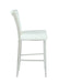 Contemporary Flare Back Counter Stool JOY-CS-WHT