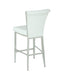 Contemporary Flare Back Counter Stool JOY-CS-WHT