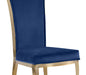 High Back Side Chair w/ Golden Frame - 2 Per Box JOY-SC-BGL