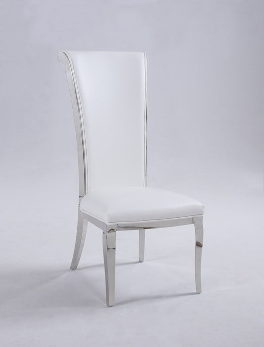 Contemporary High-Back Side Chair - 2 per box JOY-SC-PU