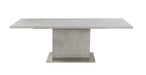 Contemporary Butterly-Extendable Melamine Dining Table KALINDA-DT