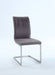 Contemporary Cantilever Side Chair w/ Highlight Stitching - 2 per box KALINDA-SC-GRY