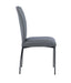 Contemporary Handle Back Side Chair w/ Metal Legs - 4 per box KENDRA-SC-GRY