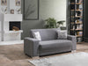 Kobe Love Seat - Diego Gray
