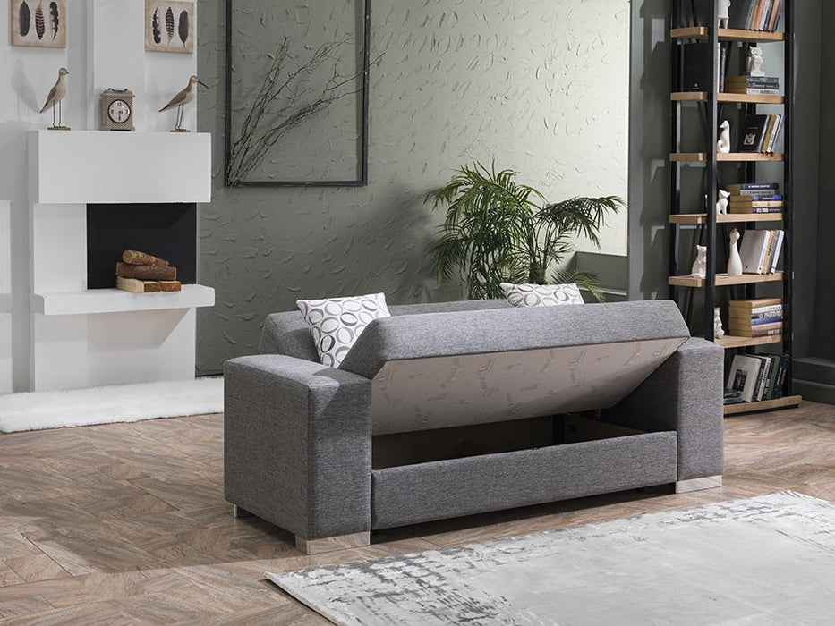 Kobe Love Seat - Diego Gray