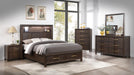 Kenzo Bedroom Set – Kenzo Queen 5 Pc Bedroom Set in Walnut by Galaxy Home Furnishings