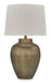 Madney 2-Piece Lamp Set - Metallic