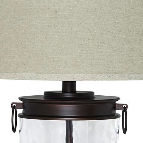 Tailynn Table Lamp (Set of 2) - Brown/Beige;Transparent
