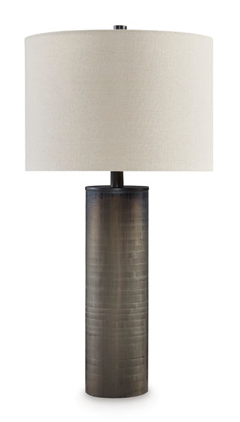 Dingerly Table Lamp (Set of 2) - Brown/Beige