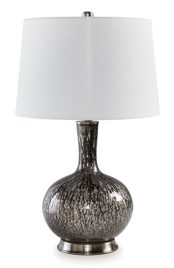 Tenslow Table Lamp (Set of 2) - Black/Gray