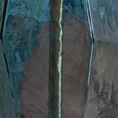 Tallow Table Lamp - Transparent;Blue
