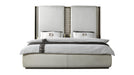 Latoya Bed – Latoya Queen Bed Beige by Galaxy Home Furnishings