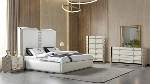 Latoya Bedroom Set – Latoya King 5 Pc Bedroom Set Beige by Galaxy Home Furnishings