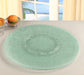 24” Round Clear Crackled Glass Lazy Susan LAZY-SUSAN-24S