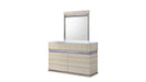 Leonor Dresser – Leonor Dresser with Glass Top by Galaxy Home Furnishings