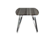 Contemporary Dining Table w/ Marbleized Top LESLIE-DT