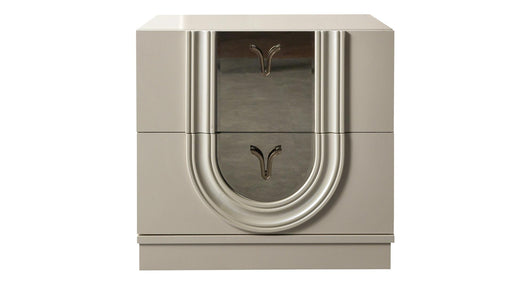 Lesli Nightstand – Lesli Nightstand Beige by Galaxy Home Furnishings