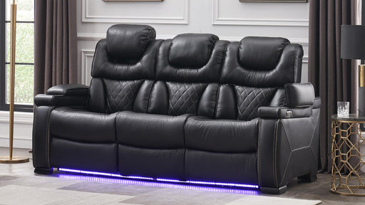 Lexus Sofa – Lexus Sofa Black by Galaxy Home Furnishings