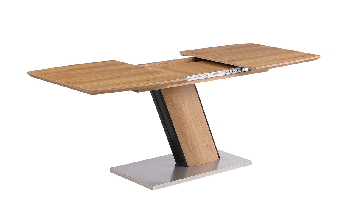 Modern Wooden Extendable Table LILLIAN-DT-OAK