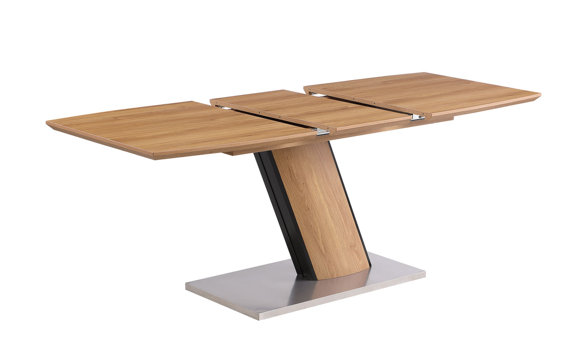 Modern Wooden Extendable Table LILLIAN-DT-OAK