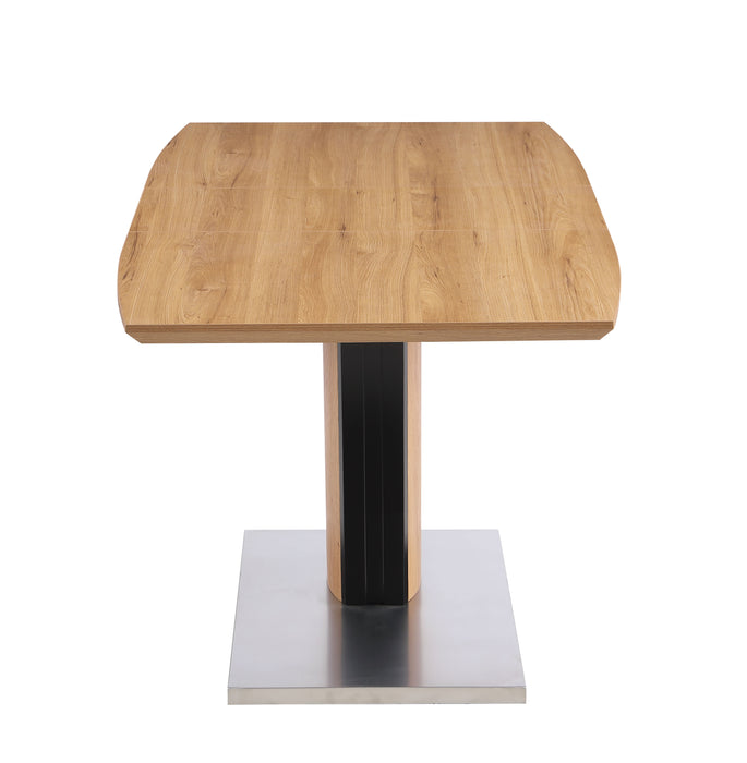 Modern Wooden Extendable Table LILLIAN-DT-OAK