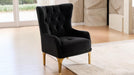 Lippa Accent Chair – Lippa Chair Black by Galaxy Home Furnishings