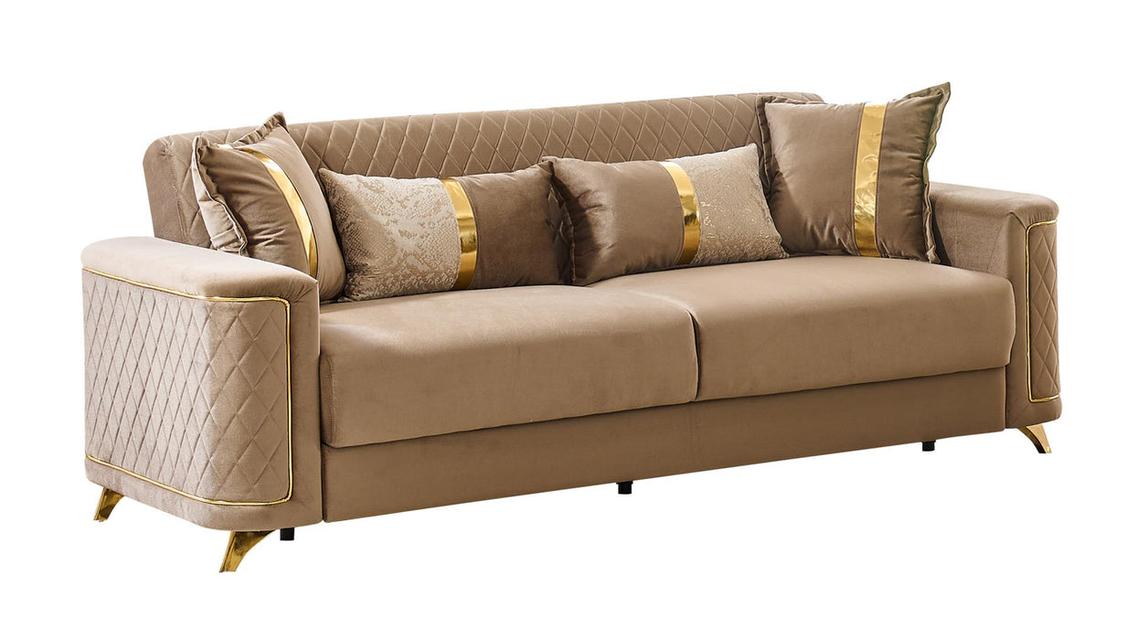 Lisa Sofa – Lisa Sofa Copper by Galaxy Home Furnishings