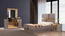 Lorenzo Bedroom Set – Lorenzo Queen 4 Pc Bedroom Set in River Sand Gray by Galaxy Home Furnishings