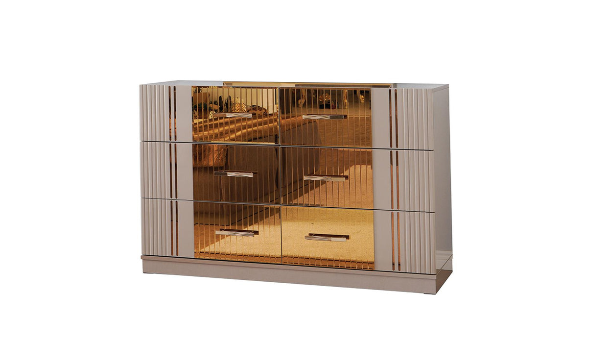 Lorenzo Dresser – Lorenzo Dresser River Sand Gray by Galaxy Home Furnishings