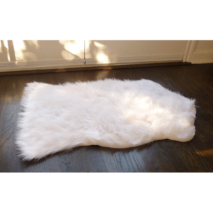 Luxury Decorative Hand Tufted Faux Fur Sheepskin Area Rug