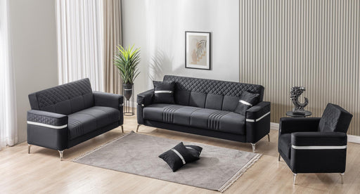 Lucas Black Living Room Set