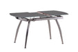 Contemporary Extendable Glass Dining Table LUNA-DT