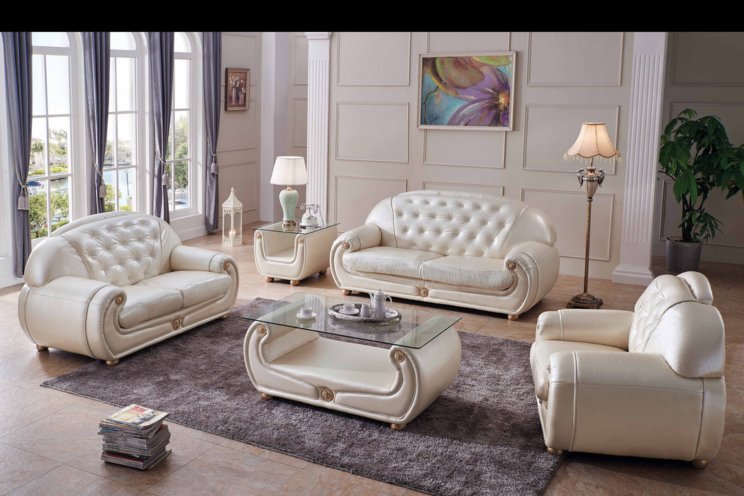 Giza Full Leather in Beige