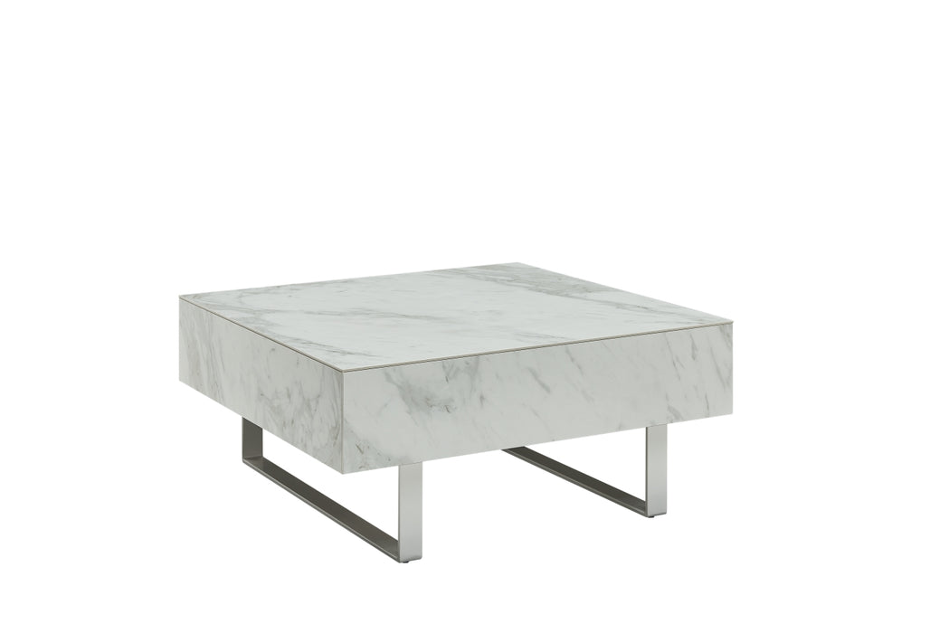 1498 White marble Coffee Table
