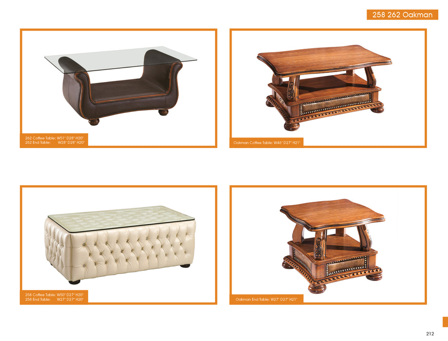 262 Coffee and End Tables