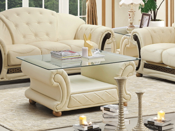 Apolo Ivory End Table