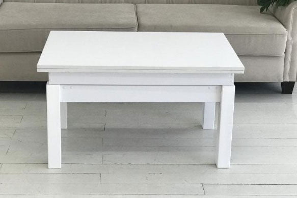 Cosmos Rectangular Transformer Table White