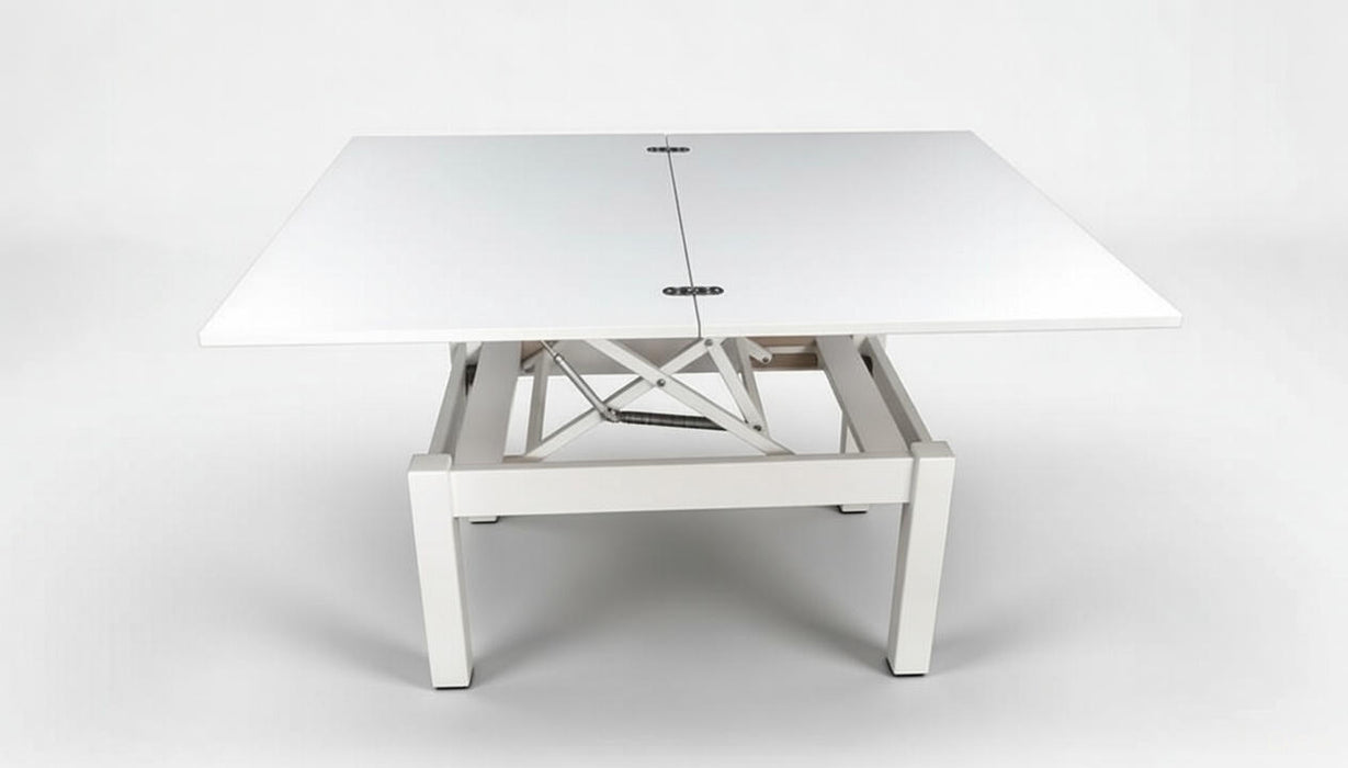 Cosmos Rectangular Transformer Table White