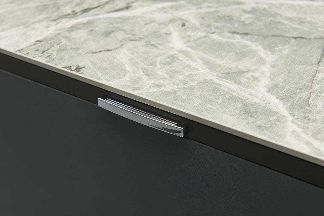 1388 Coffee Table w/ storage Grey