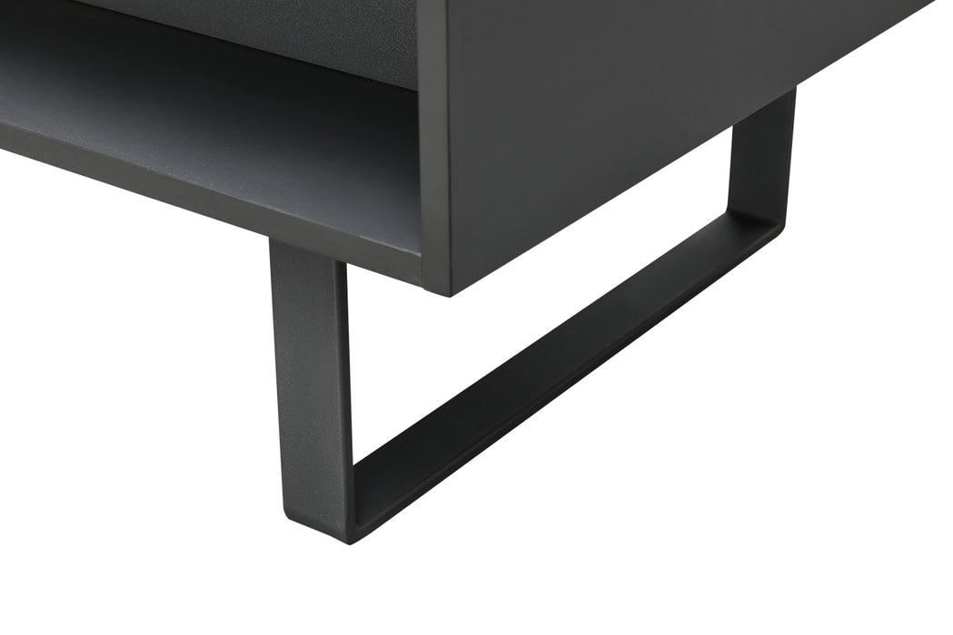 1388 Coffee Table w/ storage Grey