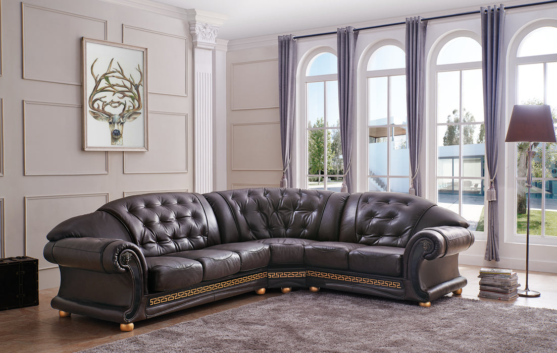 Apolo Sectional Right Brown