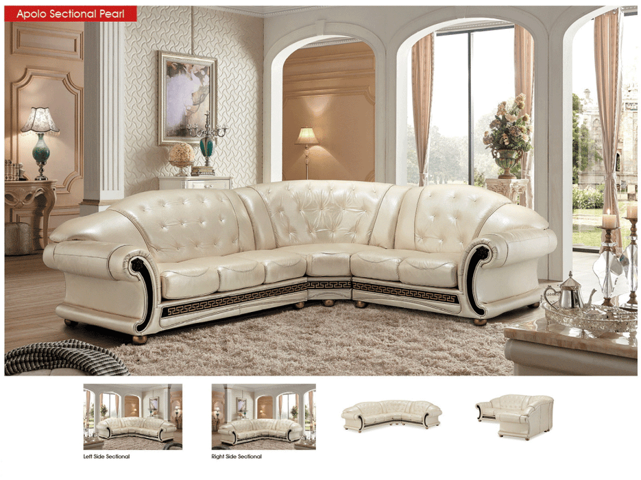 Apolo Sectional Pearl
