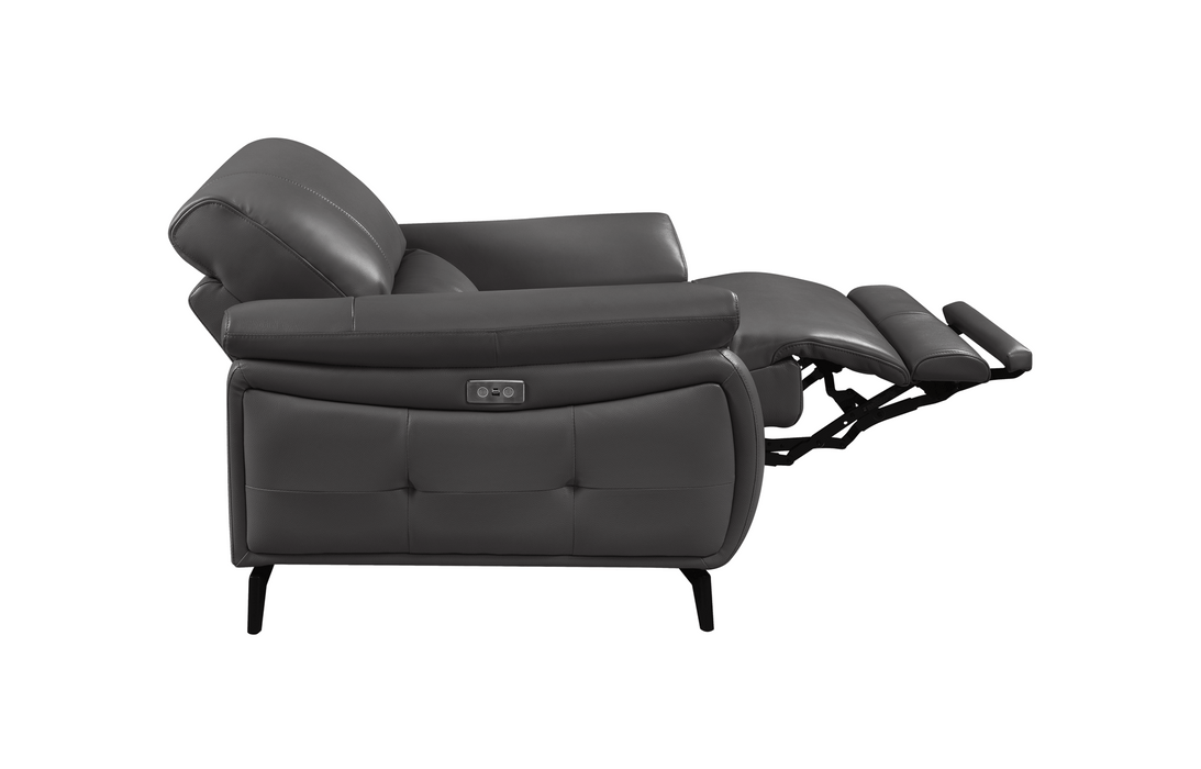 2934 Dark Grey w/ electric recliners