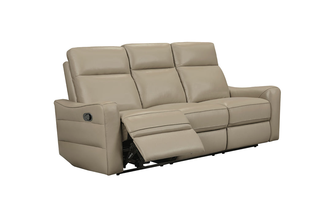 3517 Taupe Chair w/ manual recliner