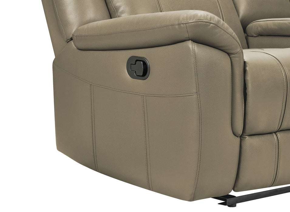 9015 Taupe w/ manual recliner