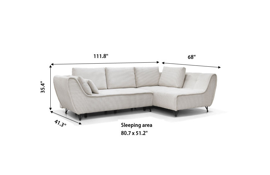 Cocoli Sectional w/Bed