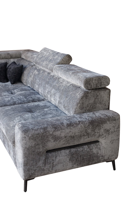 Daytona sectional w/ bed & Storage
