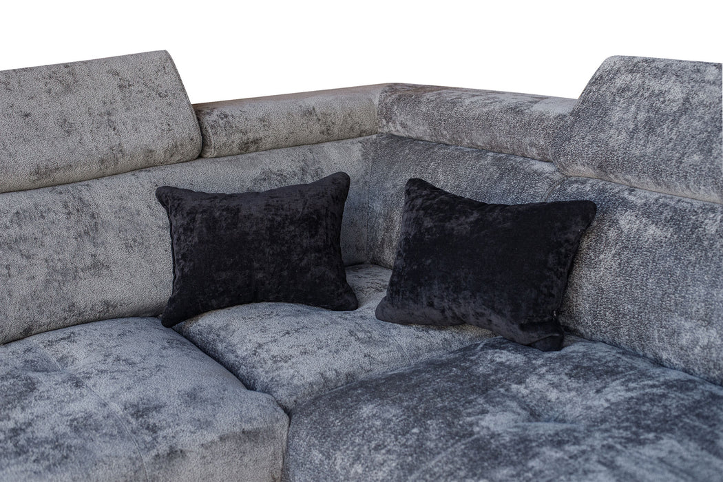 Daytona sectional w/ bed & Storage