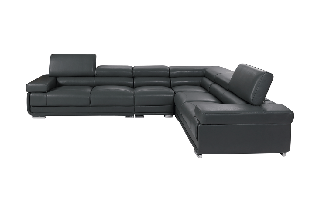 2119 Sectional – Dark Grey